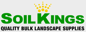 Soil Kings logo representing quality bulk landscape supplies and soil delivery services.
